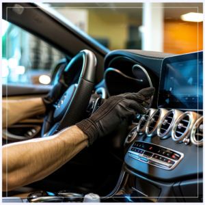 Indvendig rengøring af biler